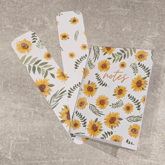 Sunflower Design A6 Notebook